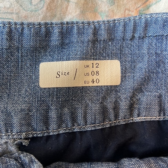 Anthropologie Pilcro Ultra High-Rise Cropped Wide-Leg Jeans - Picture 8 of 11